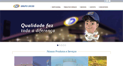 Desktop Screenshot of grupodecio.com.br