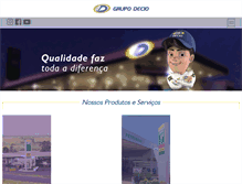 Tablet Screenshot of grupodecio.com.br